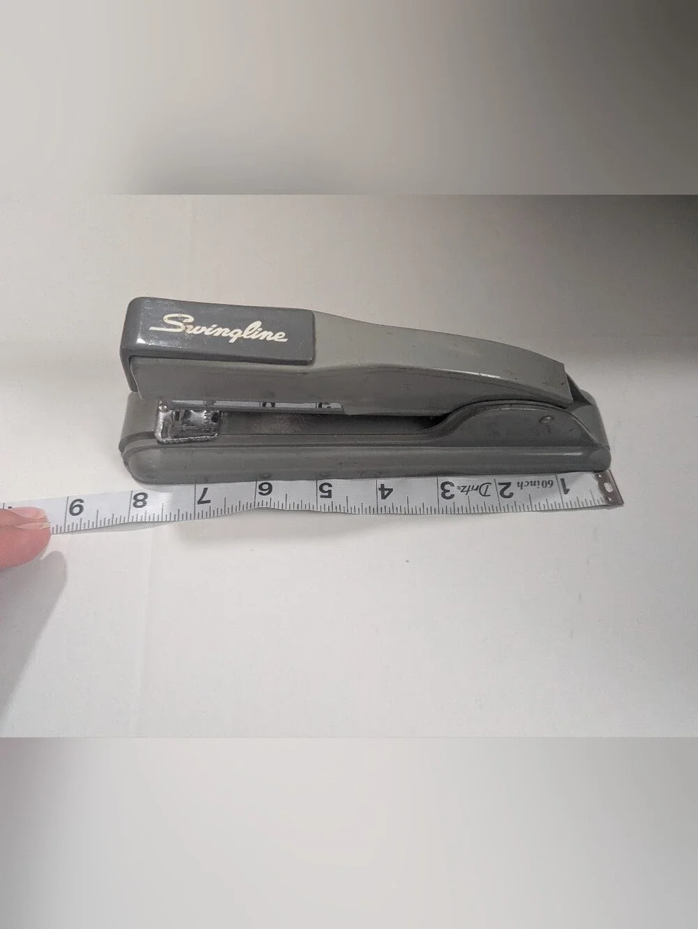 Vintage Swingline 27 Stapler Gray Metal Office Desk Work 8.5